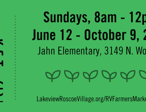 Roscoe Village Farmers Market Sundays Starting 6/12